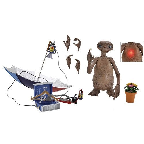 NECA  E.T. 40Th Anniversary Deluxe Ultimate E.T 7-Inch Scale Action Figure