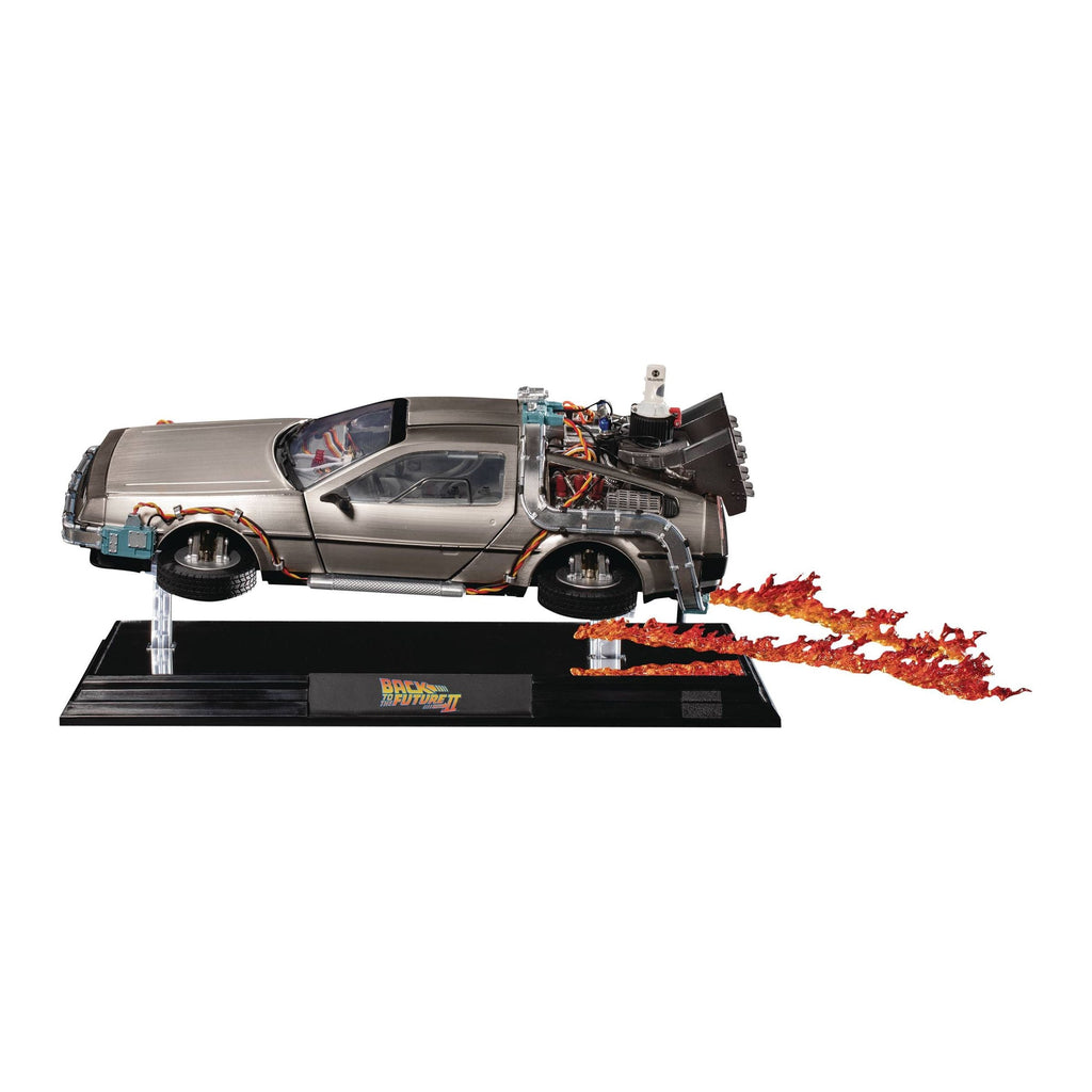 Back to the Future Part II Floating DeLorean Time Machine - Deluxe Edition [PRE-SOLD OUT! Expected Availability September 2024!]