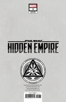 STAR WARS: HIDDEN EMPIRE #3 UNKNOWN COMICS PATCH ZIRCHER  EXCLUSIVE VIRGIN VAR (02/08/2023)