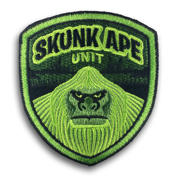 Skunk Ape Unit embroidered patch