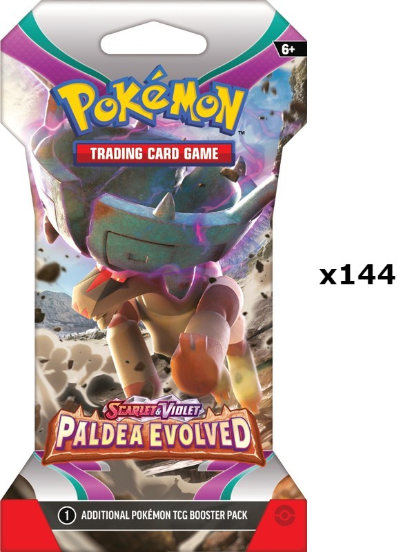 Pokemon: Paldea Evolved Sleeved Booster