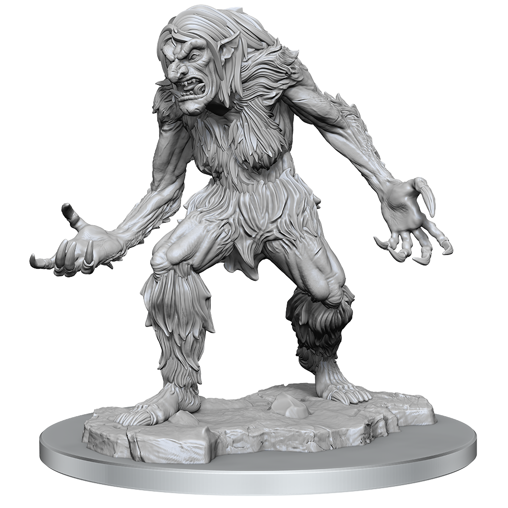 D&D: Nolzur's Marvelous Miniatures - Ice Troll (Paint Night Kit)