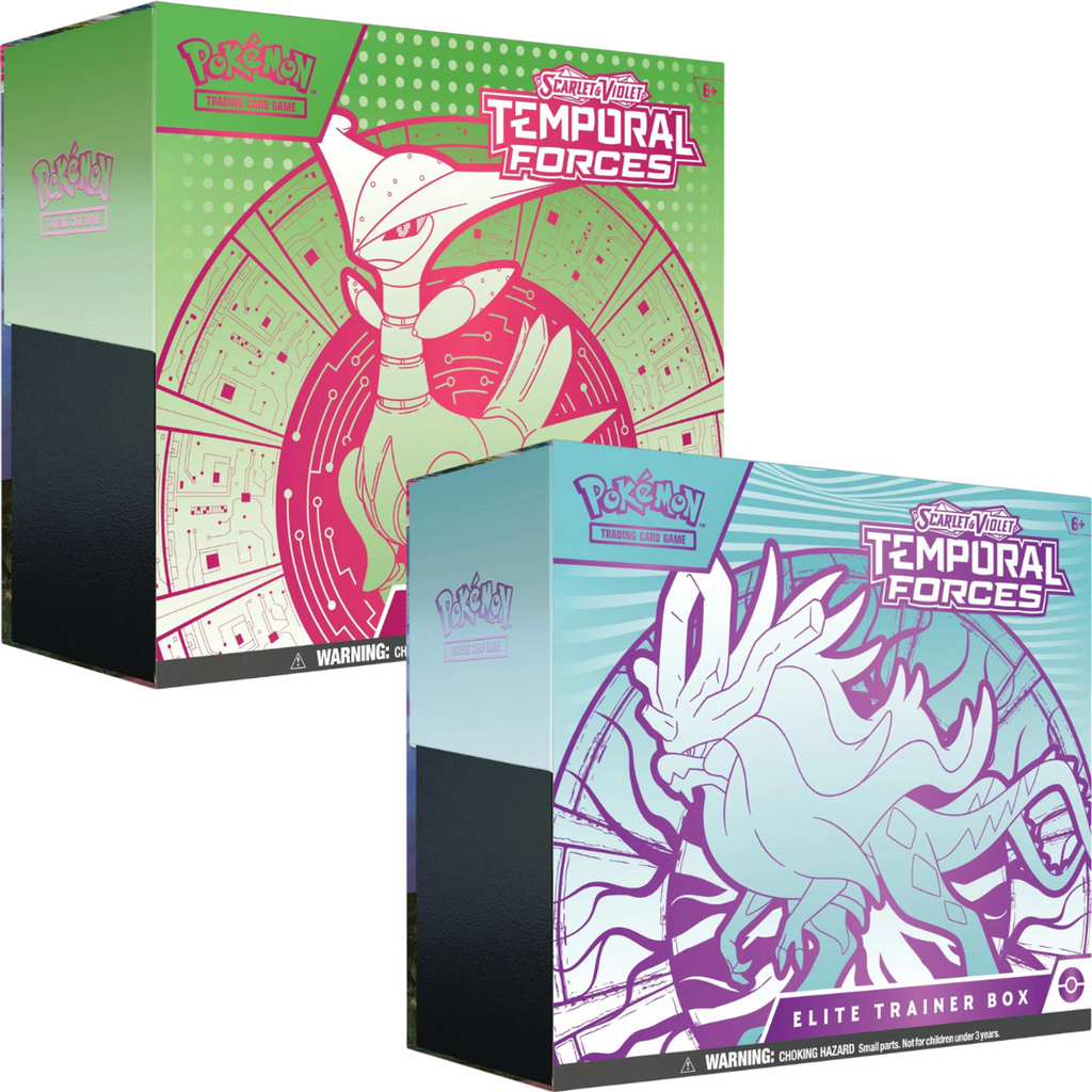 Pokemon: Scarlet & Violet: Temporal Forces - Elite Trainer Box (Set of 2)