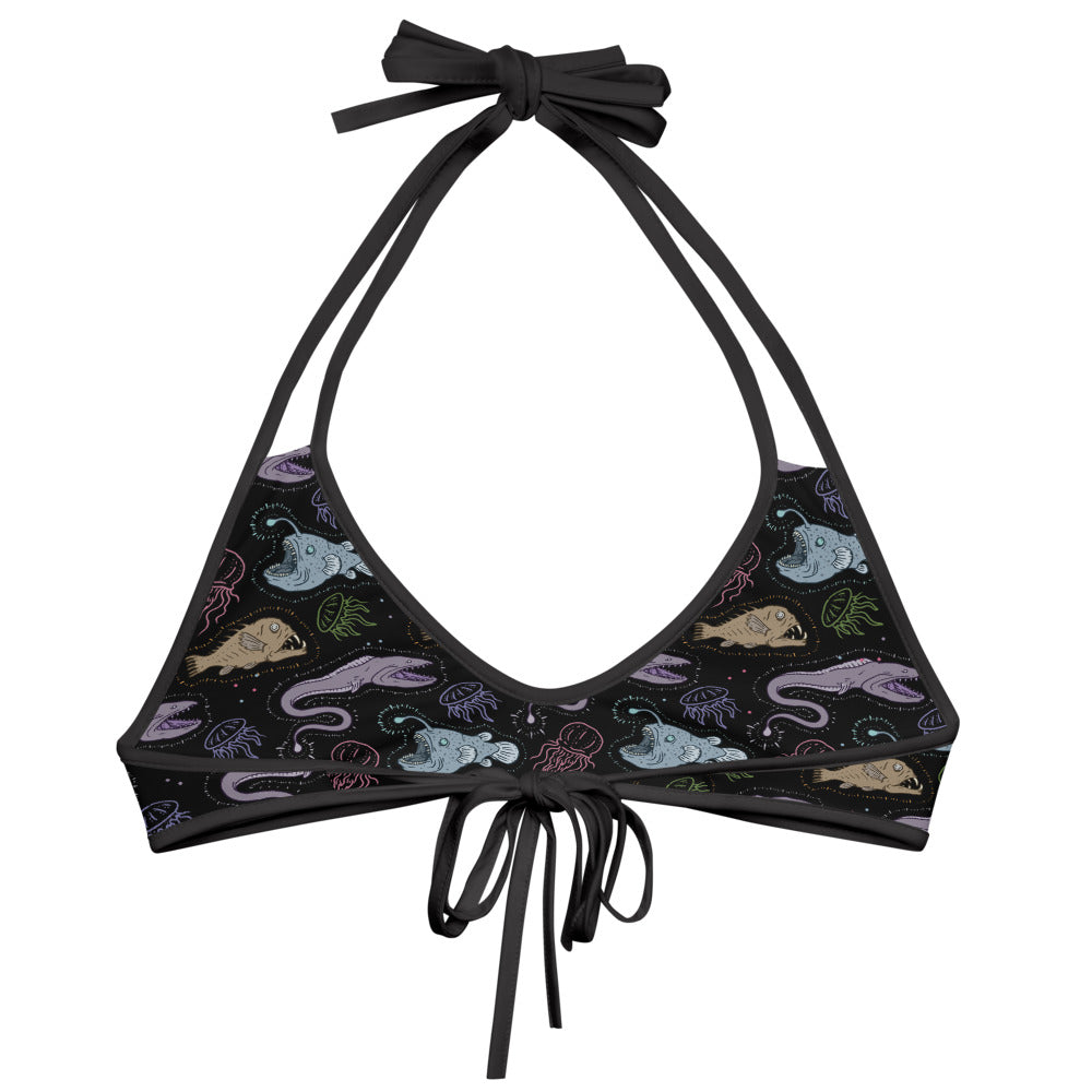 Deep Sea Fish Bikini Top