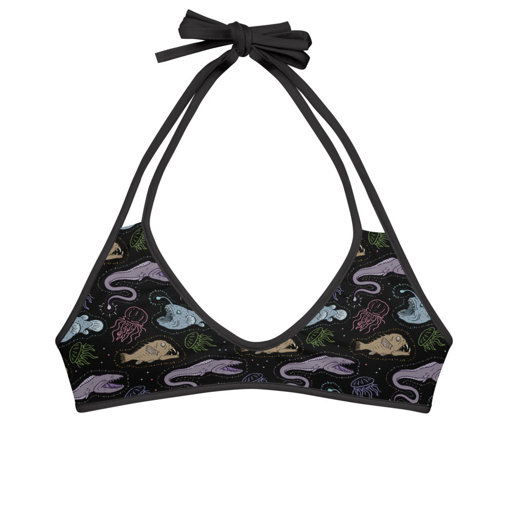 Deep Sea Fish Bikini Top