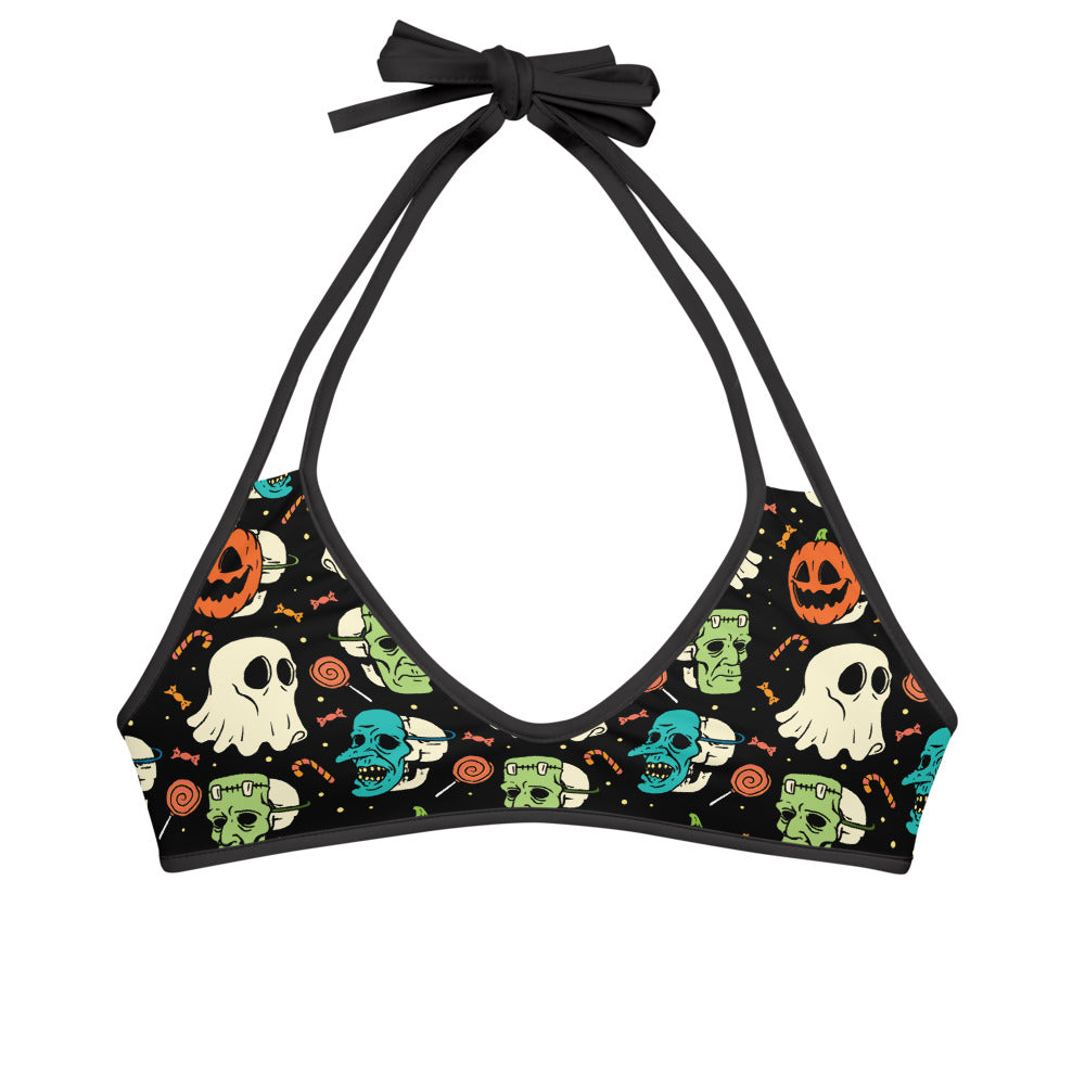 Vintage Halloween Bikini Top