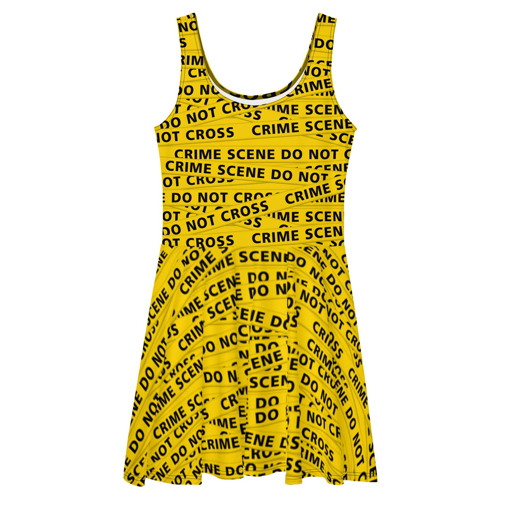 Crime Scene Skater Dress