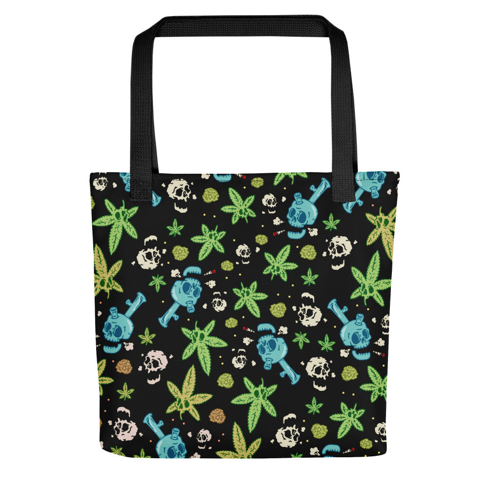 Skulls And Weed Tote