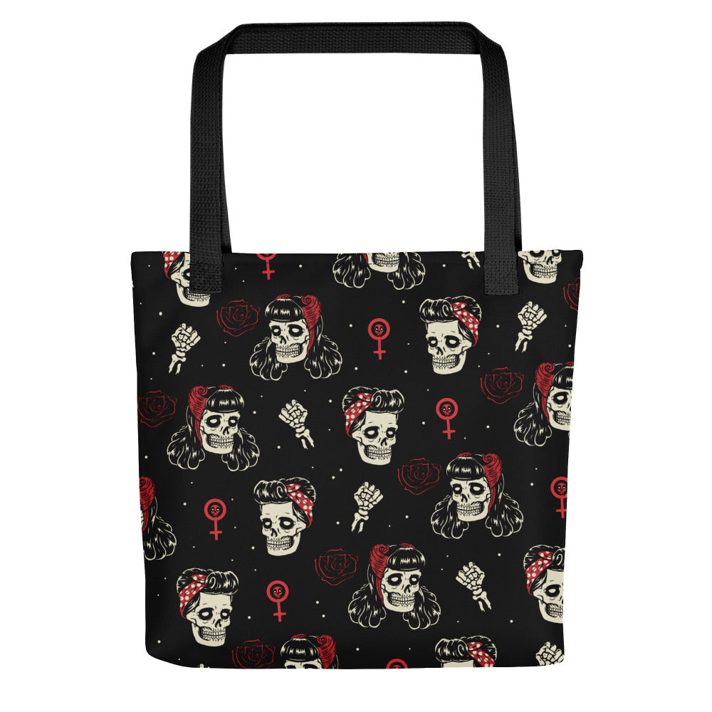 Undead Rosie Riveter Tote