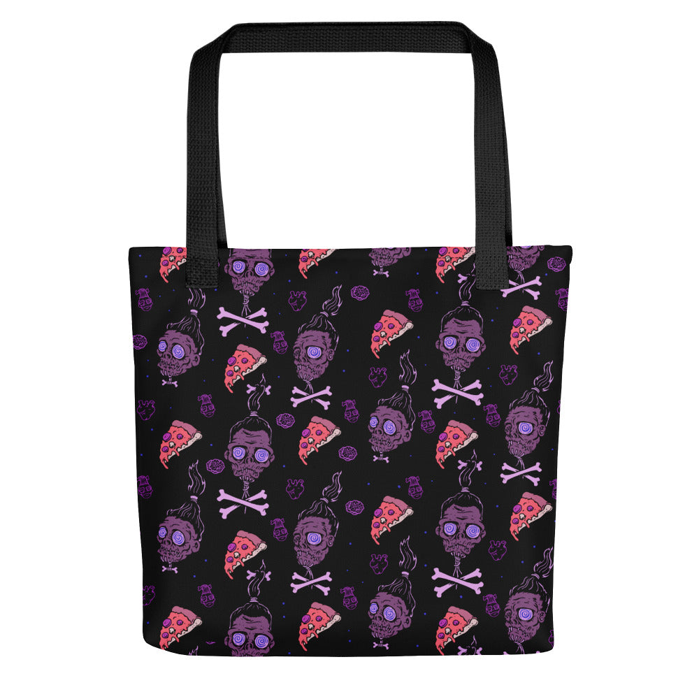 Horror Movies And Pizza Tote