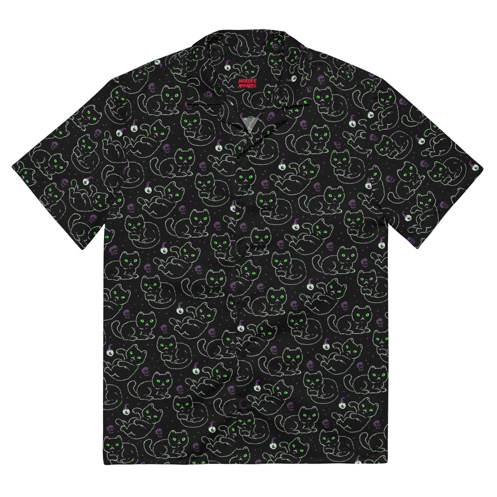 Black Cats Button-up