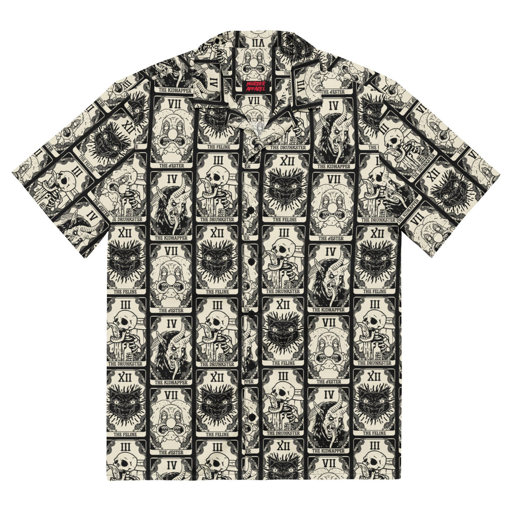 Death Tarots Button-up