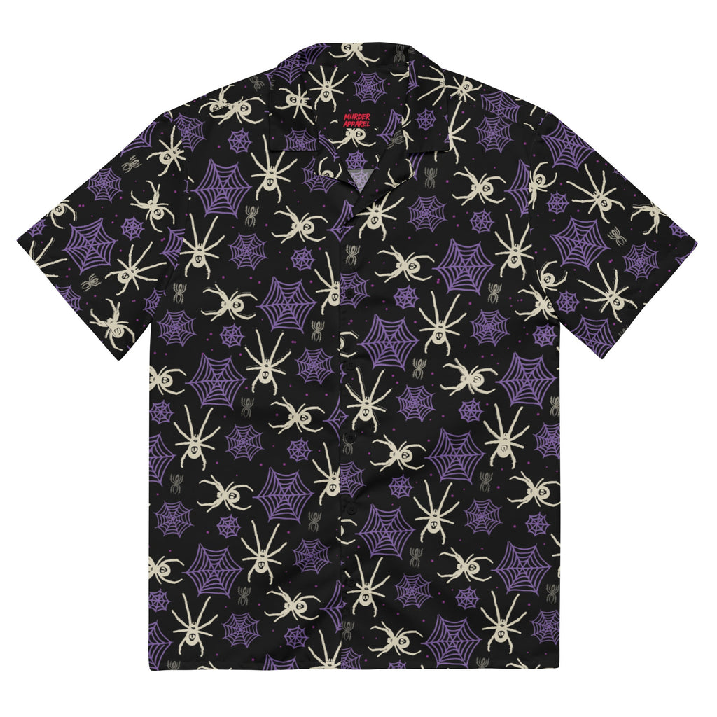 Spider Webs Button-up