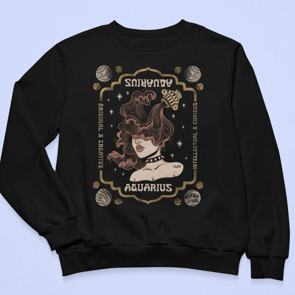 Aquarius Zodiac Sweatshirt