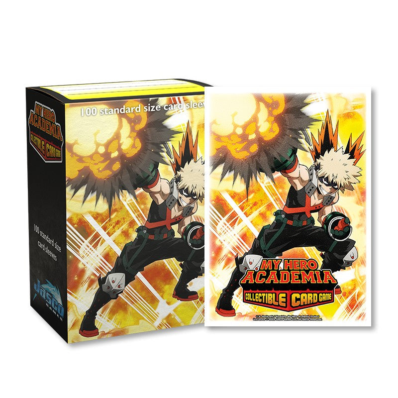 Dragon Shield My Hero Academia Bakugo Textured Back Art Sleeves 100-Count