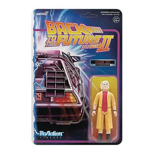 Back to the Future 2 - Future Doc 3 3/4-Inch ReAction Figure