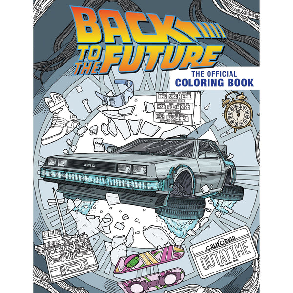 'Back to the Future: The Official Coloring Book'