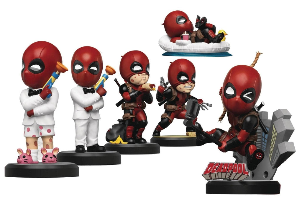 Beast Kingdom Deadpool Series MEA-027 6-Piece Mini-Figure Set