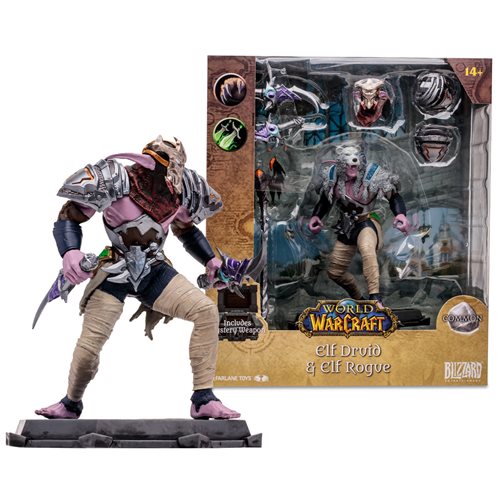 McFarlane Toys World of Warcraft Wave 1 1:12 Posed Figure - Choose a Figure