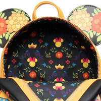 Loungefly Minnie Mouse Dia de los Muertos Sugar Skull Mini-Backpack - Entertainment Earth Exclusive