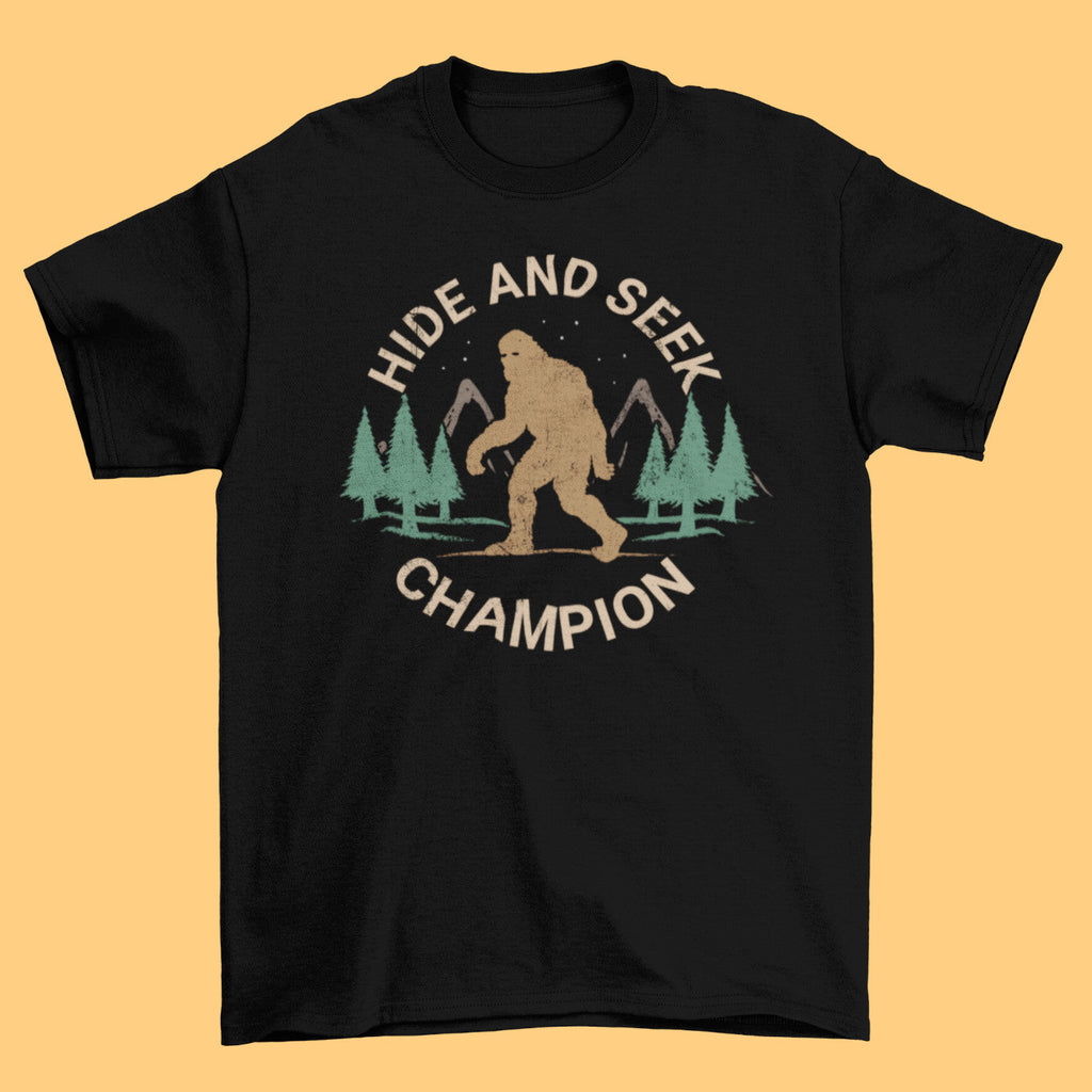 Bigfoot Hide & Seek Champion T-shirt