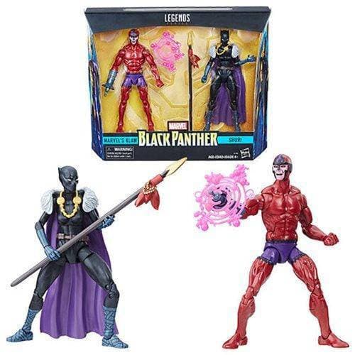 Black Panther Marvel Legends Shuri and Klaw 6-Inch Action Figures - Toys R Us Exclusive