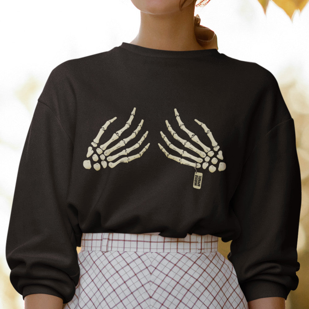 Skeleton Boobs Sweatshirt