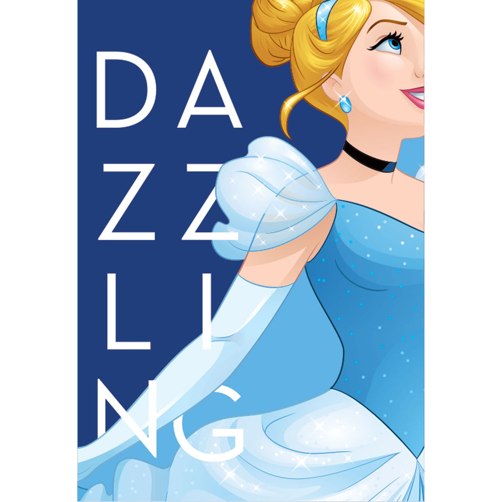 Cinderella:  Dazzling Mural        - Officially Licensed Disney Removable Wall   Adhesive Decal