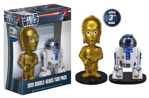 C-3PO & R2-D2 (Ultra Mini Wacky Wobblers)