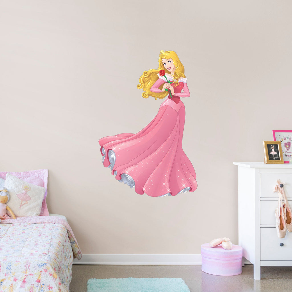 Disney Princesses: Aurora         - Officially Licensed Disney Removable     Adhesive Decal