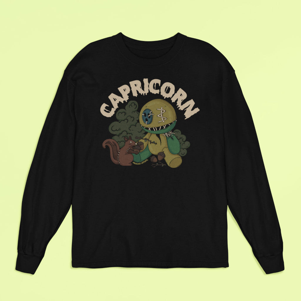 Capricorn Voodoo Doll Long Sleeve Shirt