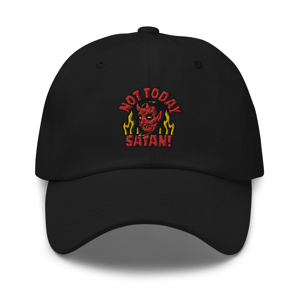 Not Today Satan Dad Hat