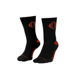 Hasbro G.I. Joe Cobra Symbol Black and Red Crew Socks