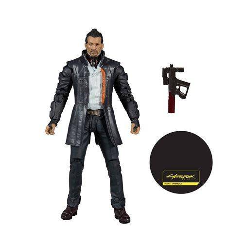 McFarlane Toys Cyberpunk 2077 (V Male, Takemura, Johnny Silverhand (Series 1) or Johnny Silverhand (Series 2)) 7-Inch Scale Action Figure