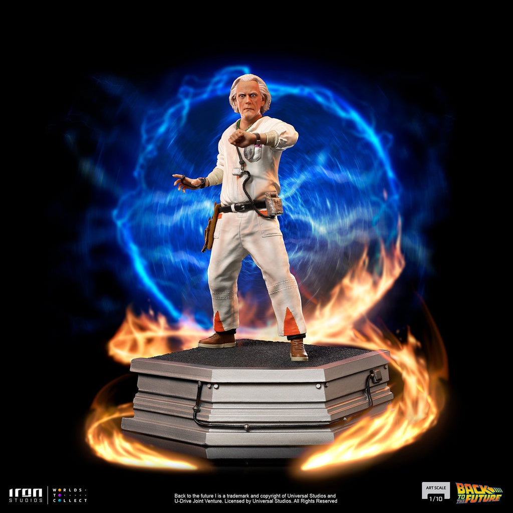 Iron Studios Back to the Future Doc Brown 1:10 Scale Statue [PRE-ORDER: Expected Availability Apr - Jun 2024!]