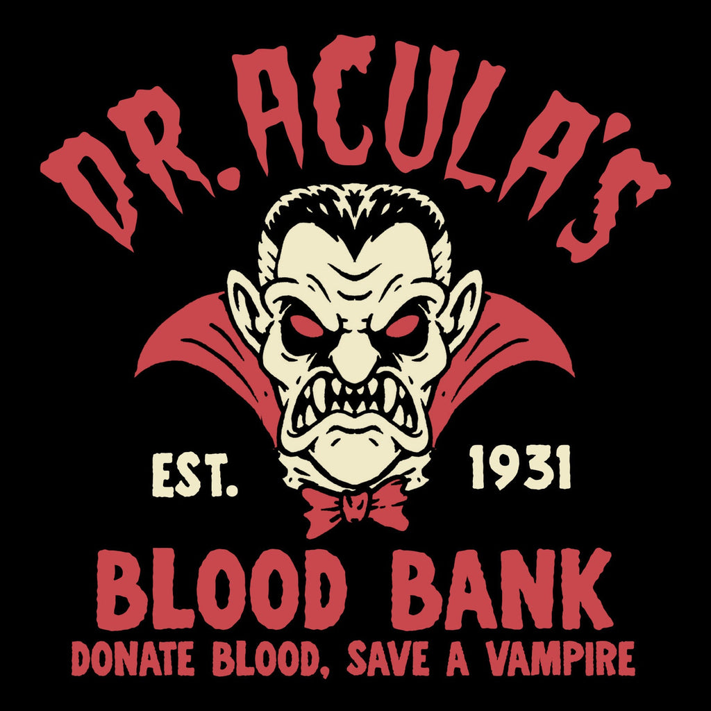 Dr. Acula's Blood Bank T-shirt