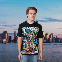 X-Men Wolverine vs Omega Marvel Liscensed Adult T-Shirt