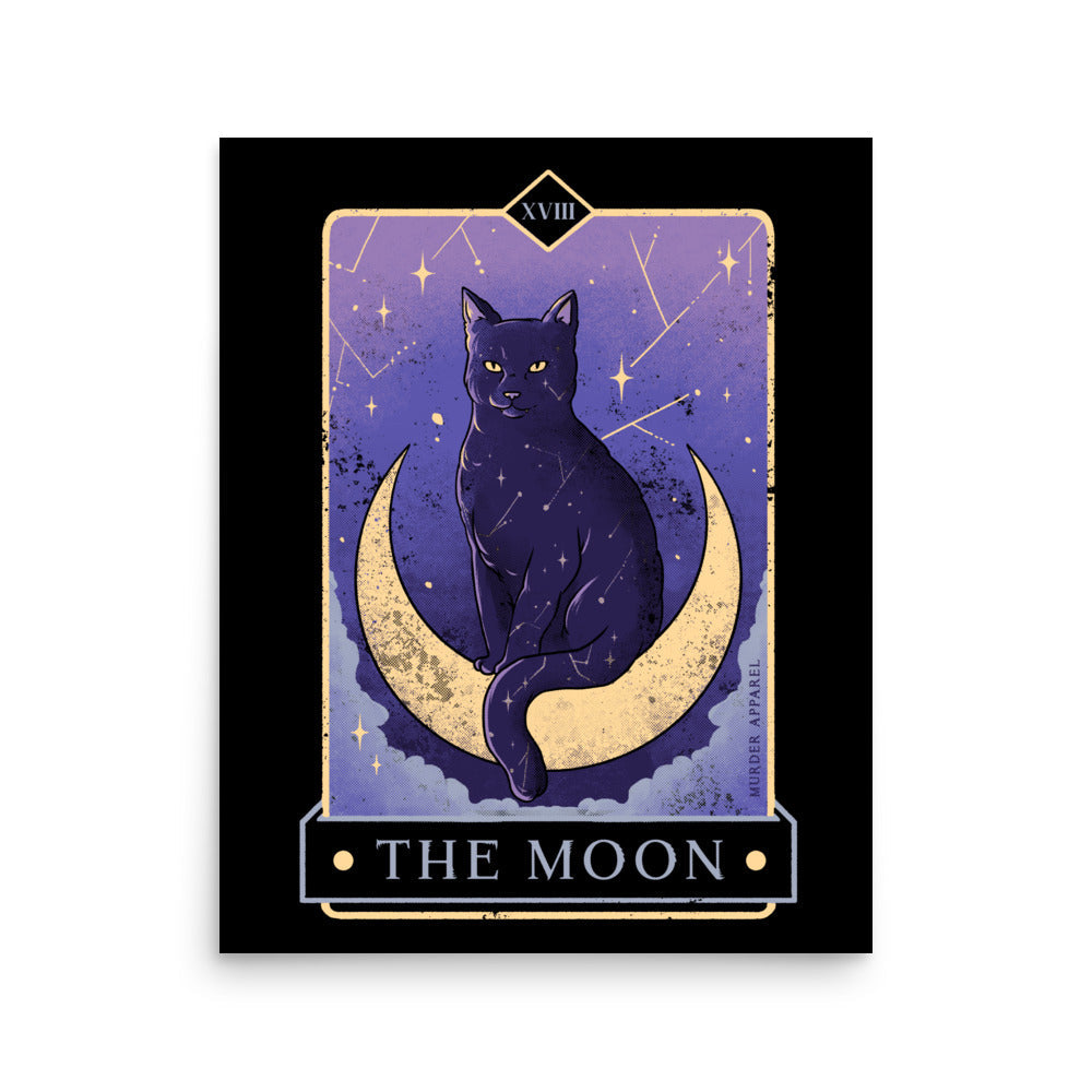 The Moon Tarot Poster