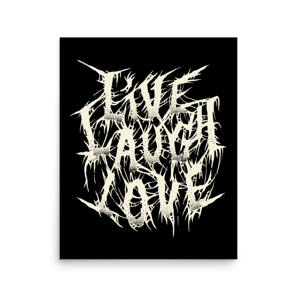 Live Laugh Love Poster