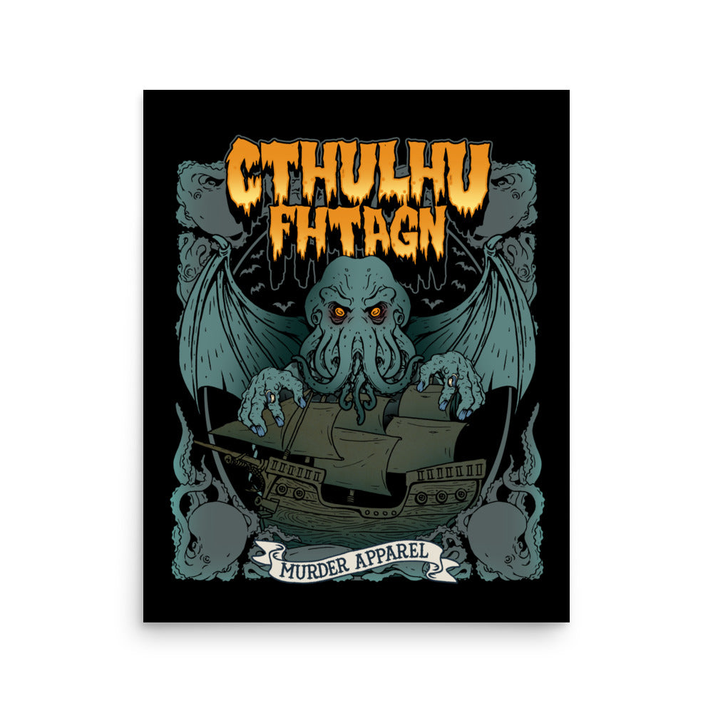 Cthulhu Fhtagn Poster