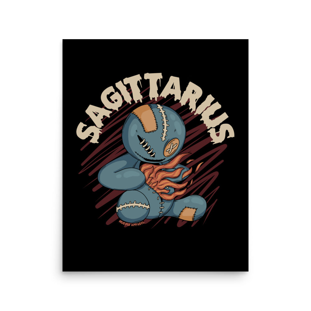 Sagittarius Voodoo Doll Poster