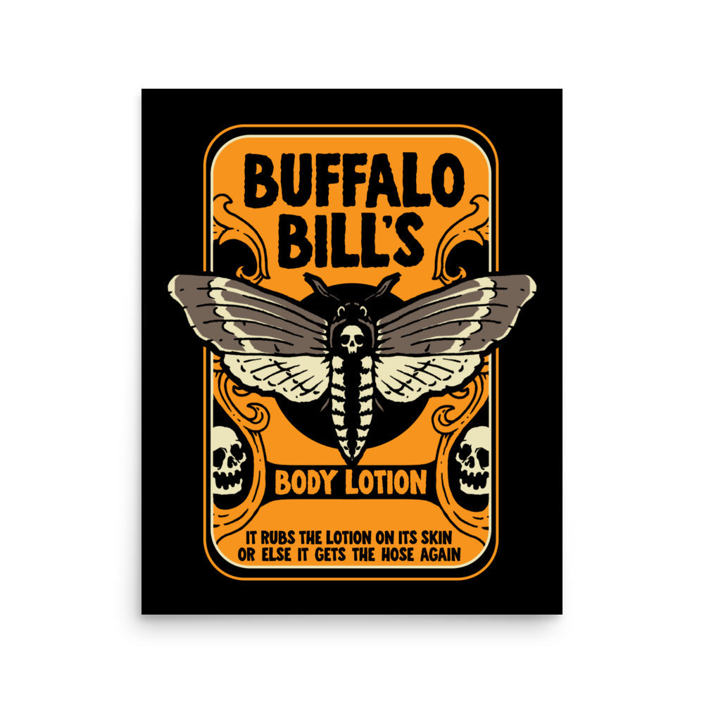 Buffalo Bill's Body Lotion Poster