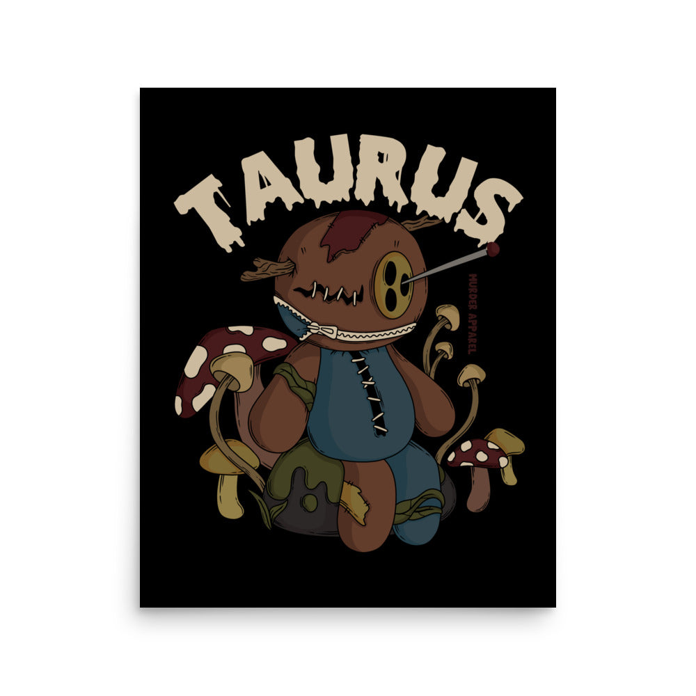 Taurus Voodoo Doll Poster