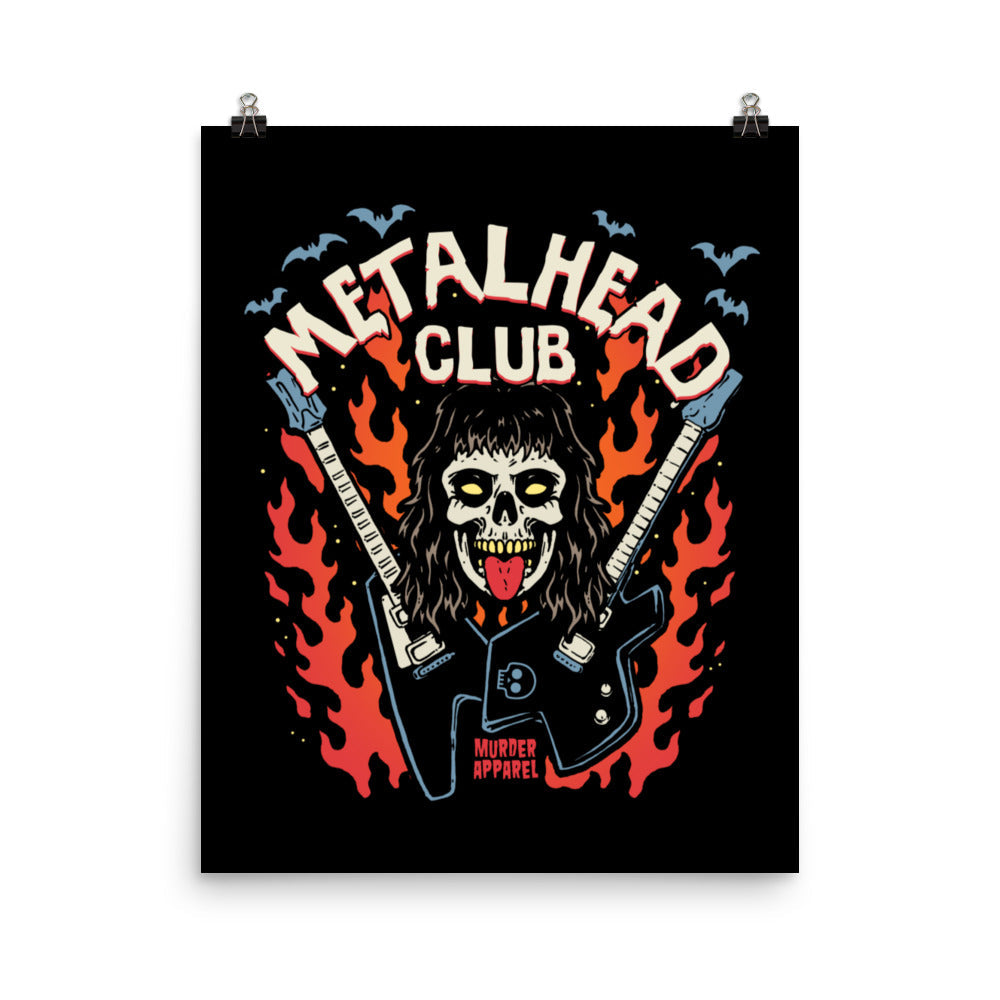 Metalhead Club Poster