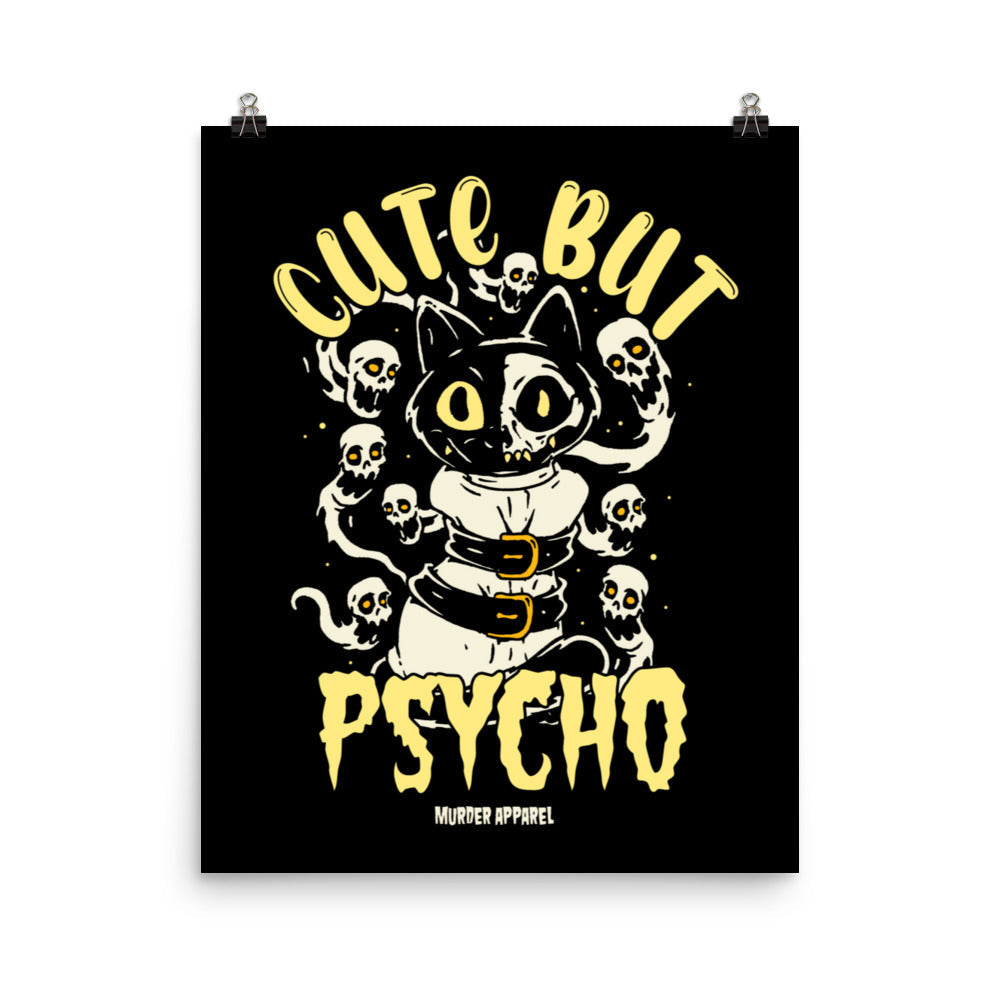 Cute But Psycho Poster