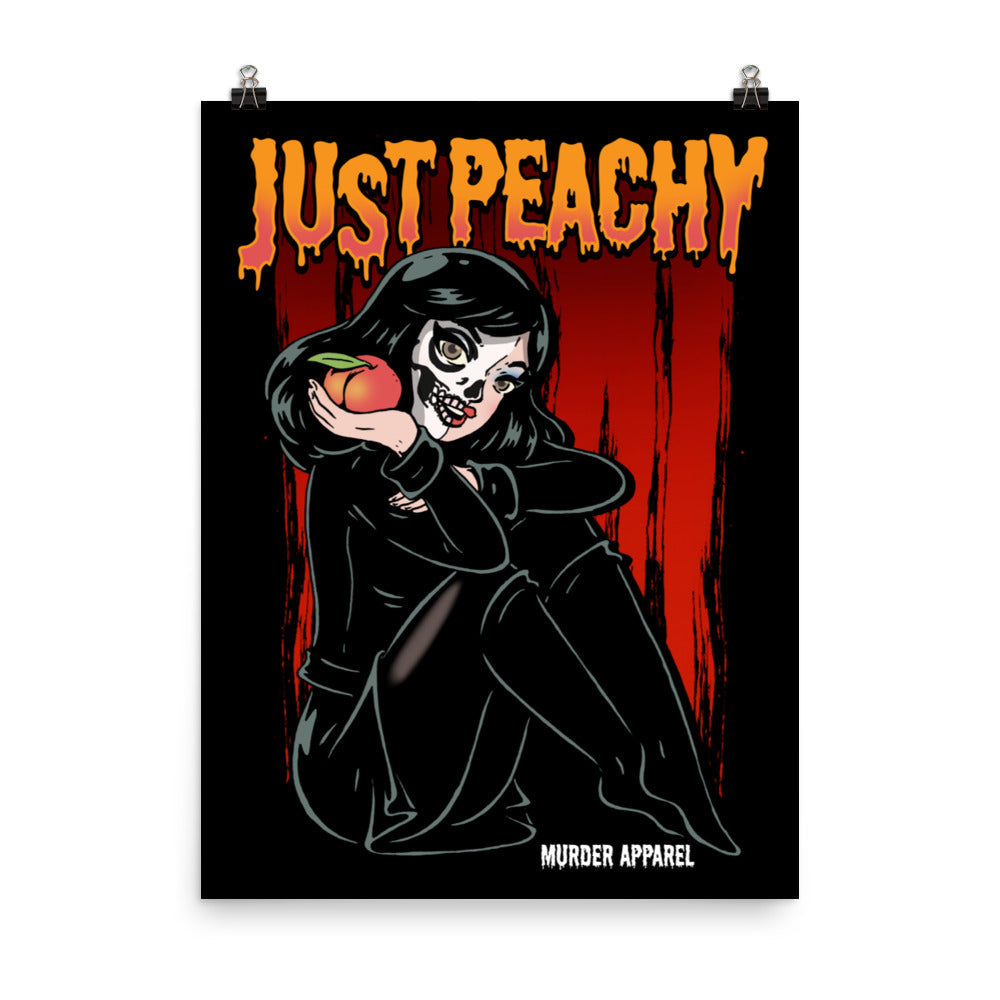 Just Peachy Poster