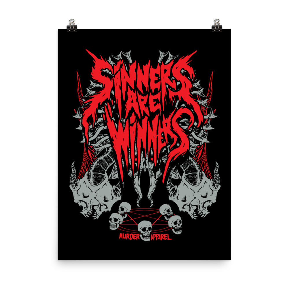 Sinners Are Winners Poster