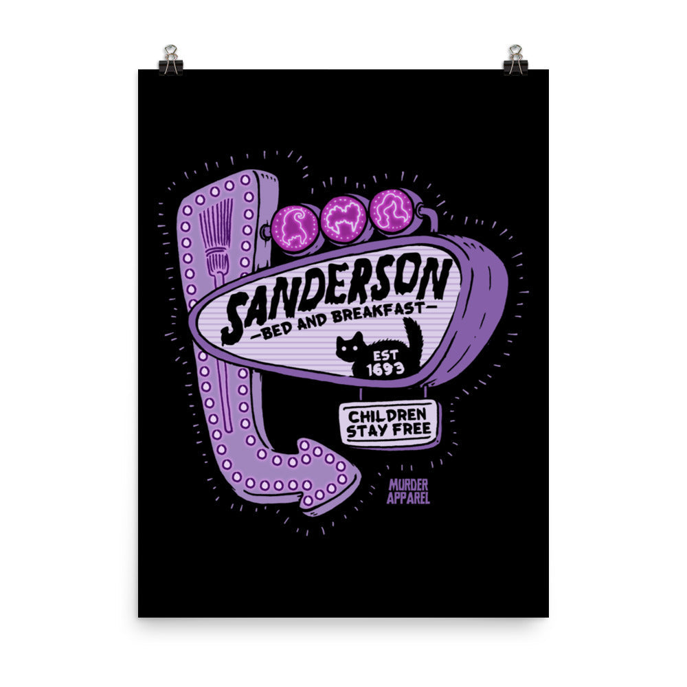 Sanderson Hotel Poster