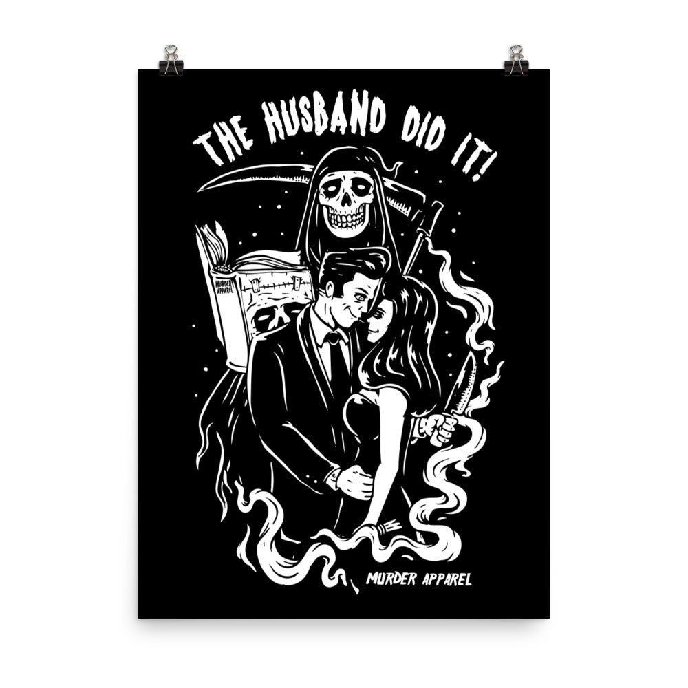 The Husband Did It Poster