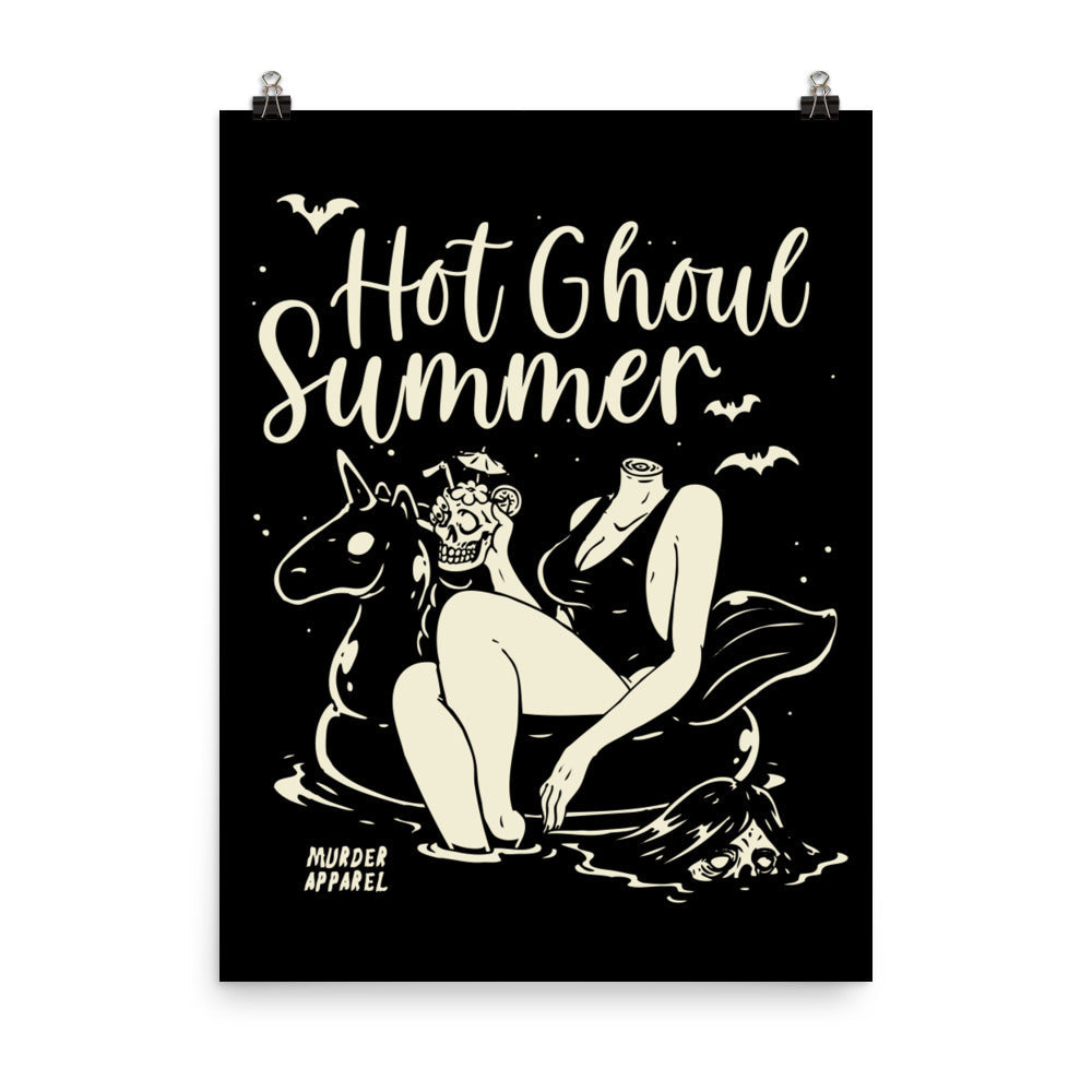 Hot Ghoul Summer Poster